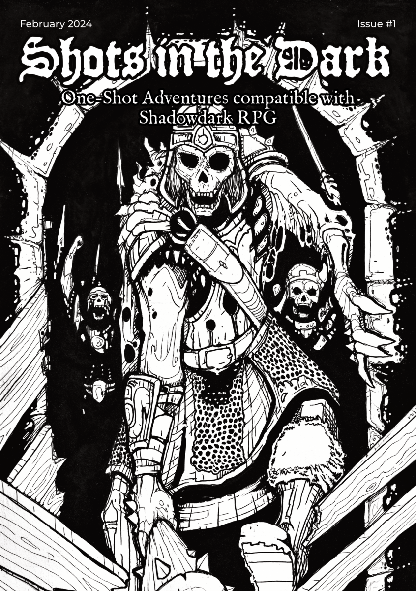 Featured image for “Shots in the Dark #1, Free Shadowdark RPG Adventures”